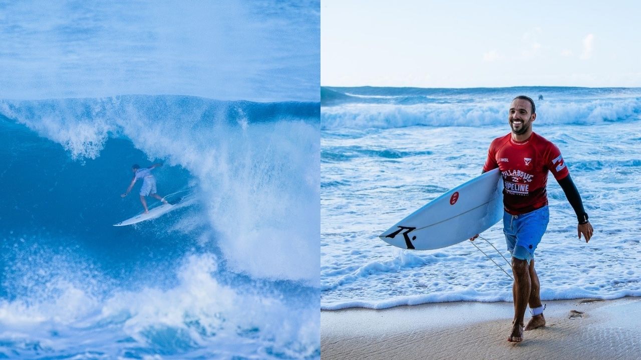 Caio Ibelli chega às quartas de final no Mundial de Surfe da WSL