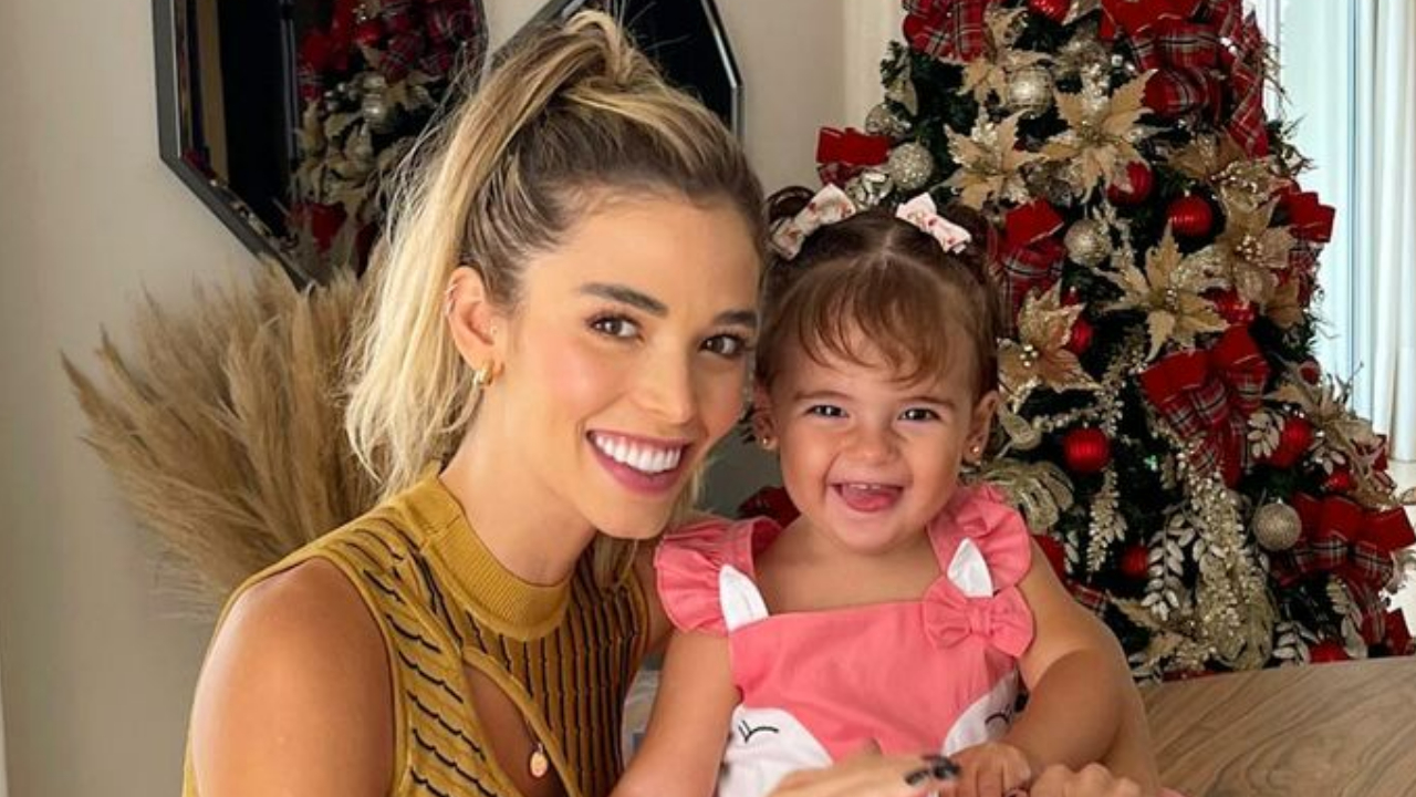 Carol Dias relembra com carinho da festinha de 1 ano da filha, Esther: ”Uma saudade”