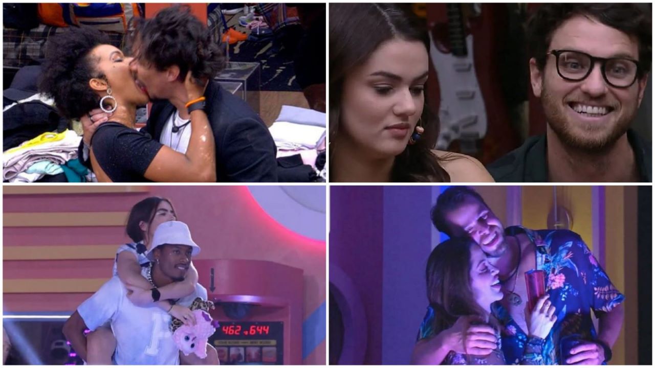 BBB 22: Saiba quais são os casais da casa; vote em quem você shippa