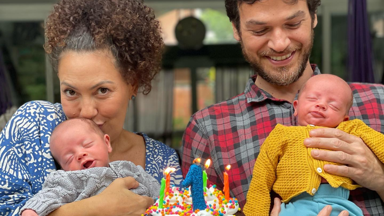 Fabiula Nascimento e Emilio Dantas celebram primeiro mês de Raul e Roque: ”A vida ganhou outra forma”