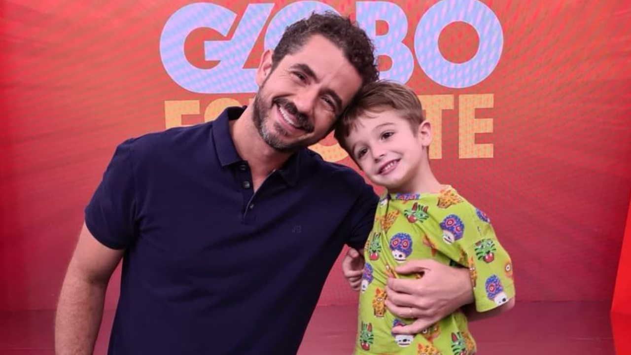Felipe Andreoli de derrete ao celebrar os 5 anos de vida do filho, Rocco: ”Cercado de amor e carinho”