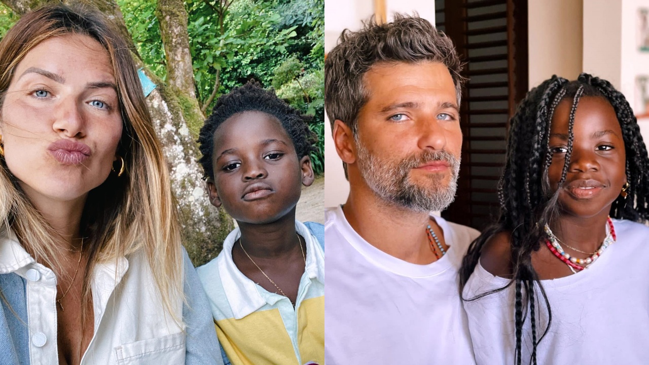 Filhos de Giovanna Ewbank e Bruno Gagliasso tomam a vacina da covid-19: ”Dia feliz”