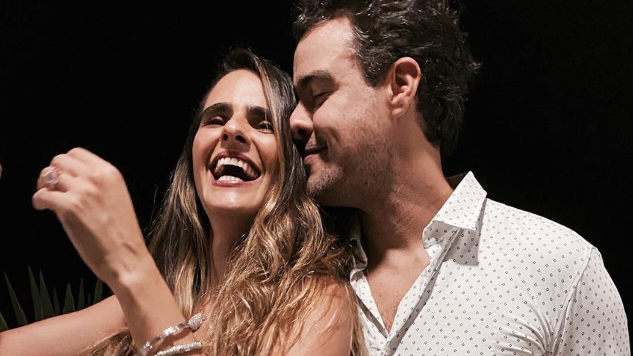 Longe de casa, Joaquim Lopes lamenta saudade e se declara para Marcella Fogaça: ”Sempre te querendo”