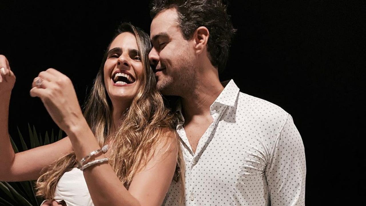 Joaquim Lopes e Marcella Fogaça trocam declarações de amor no Valentine’s Day: ”Te amo pra sempre!”