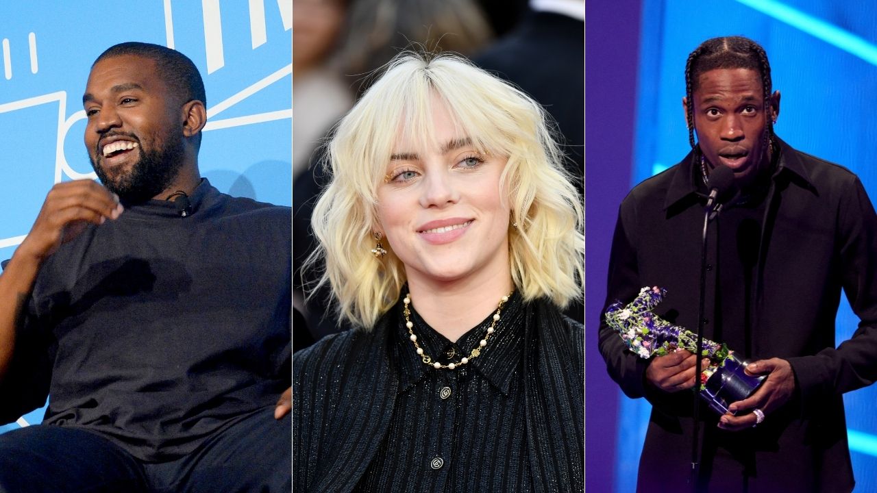 Kanye West ameaça cancelar show no Coachella e acusa Billie Eilish de ofender Travis Scott