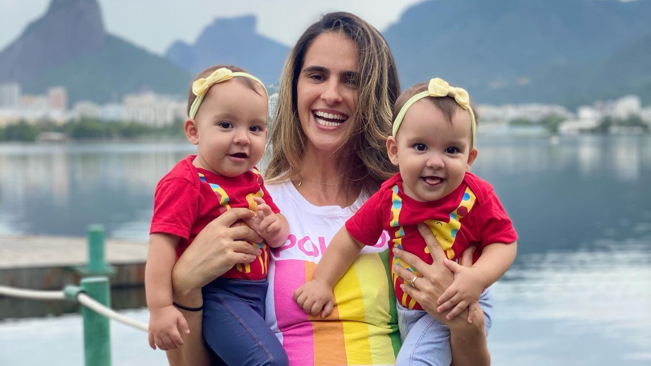 Ao ouvir uma das filhas falando ‘mama’, Marcella Fogaça reflete: ”Um dos maiores acontecimentos da minha vida”