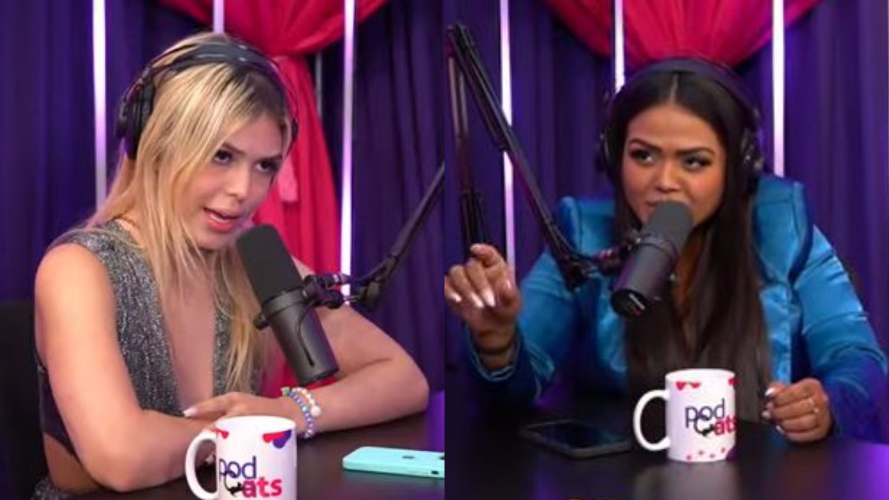 Melody fala sobre Anitta e troca alfinetadas ao vivo com Camila Loures em podcast