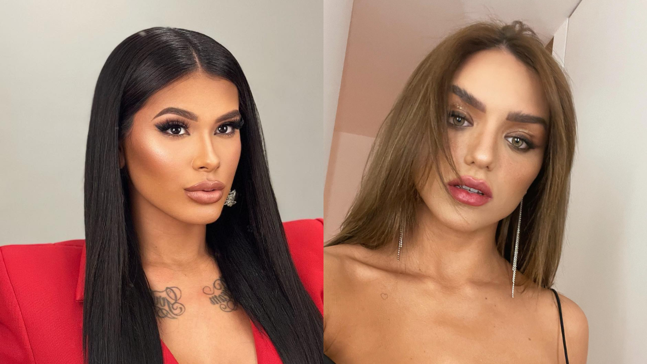 De lingerie, Pocah ensina coreografia de ‘Ainda’ para Rafa Kalimann: ”Gatas demais”