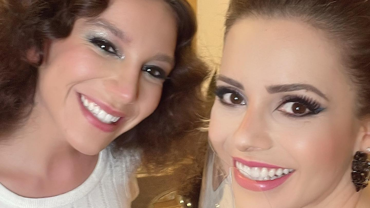 Priscilla Alcântara se emociona ao conhecer Sandy: ”Ídola”
