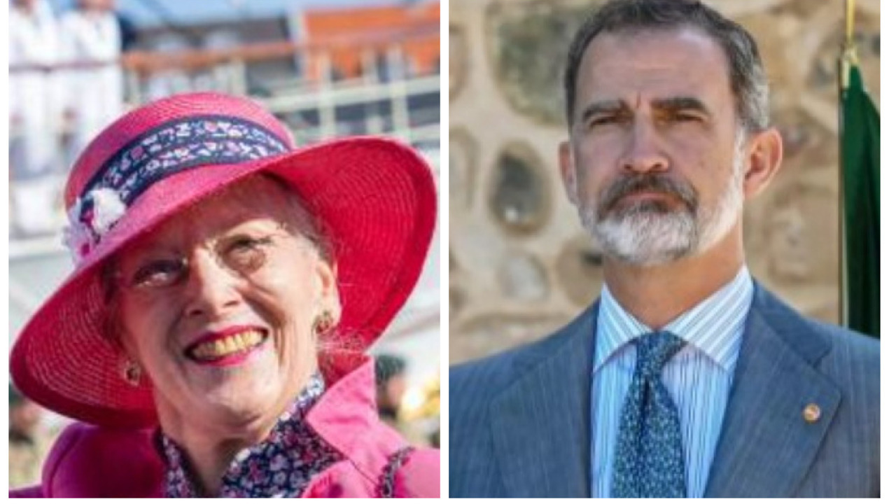 Além de Príncipe Charles, Rainha da Dinamarca e Rei da Espanha estão com Covid-19