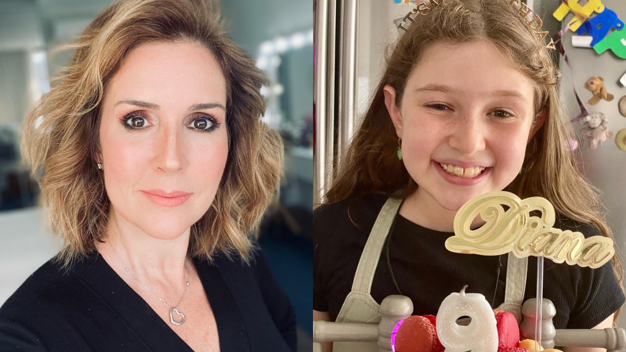 Renata Capucci celebra aniversário de 9 anos da filha: ”Você é a luz da nossa casa”