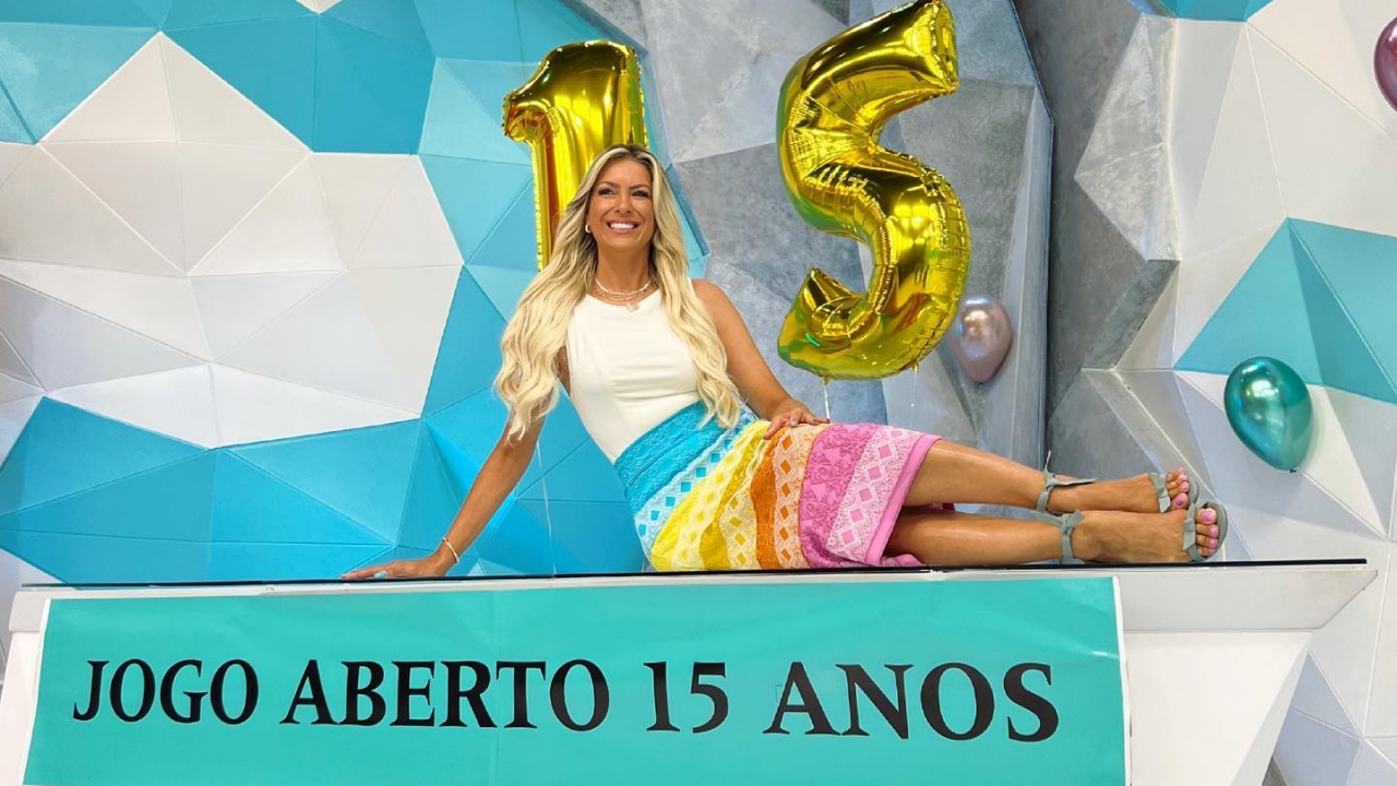 Renata Fan comemora 15 anos do ‘Jogo Aberto’: ”Muitos apostavam que não daria certo”