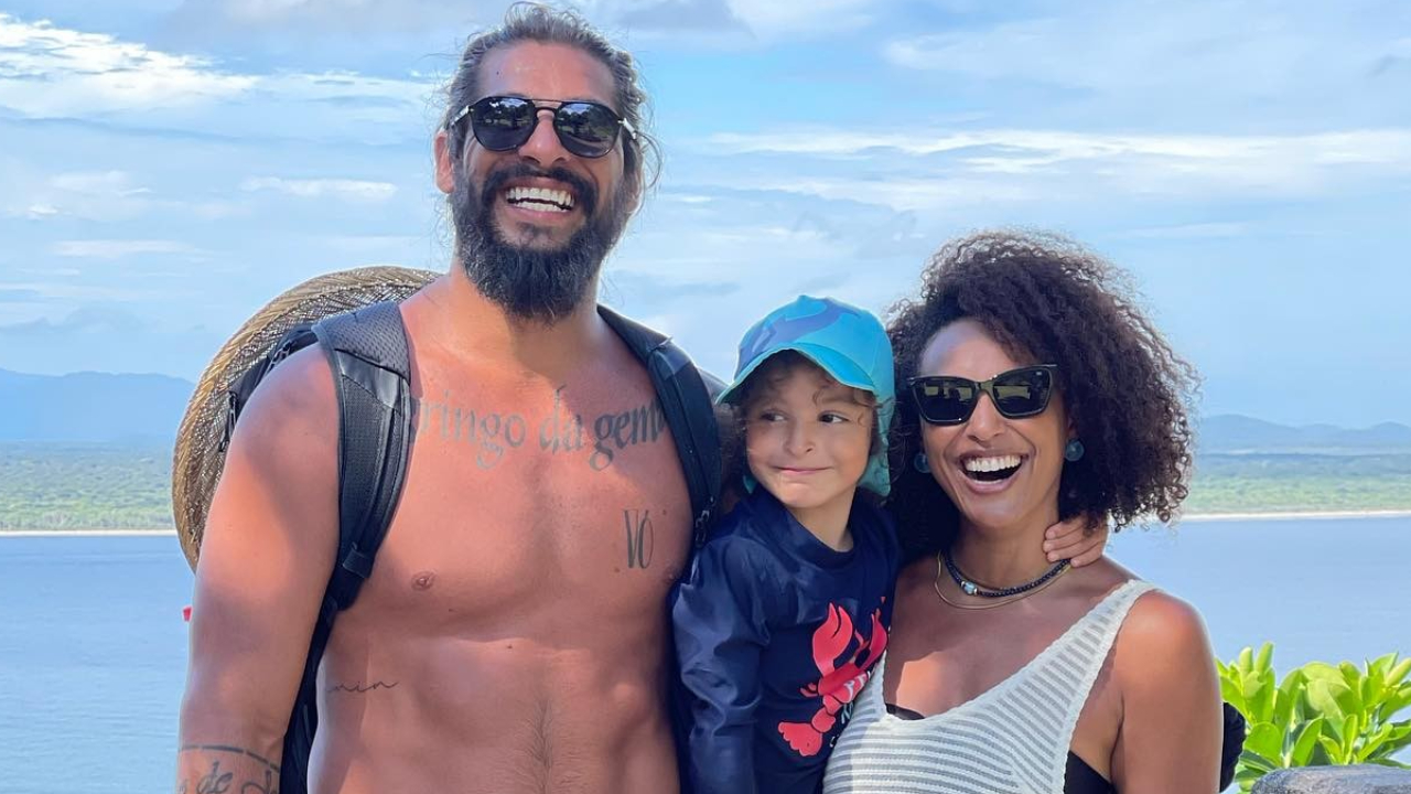 Sheron Menezzes relembra dia em parque aquático com família: ”Já tô com saudades”