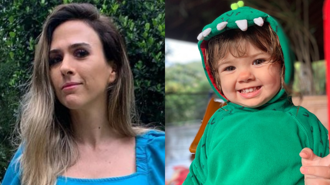 Tatá Werneck encanta ao mostrar Clara Maria falando ‘papai e mamãe’: ”Minha maior benção”