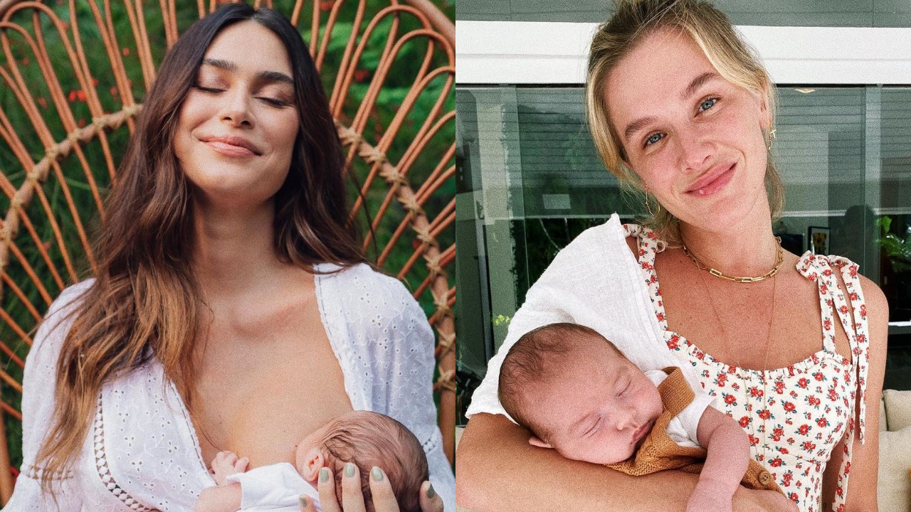 Thaila Ayala dá presente especial para Fiorella Mattheis em aniversário: ”Madrinha do meu filho”