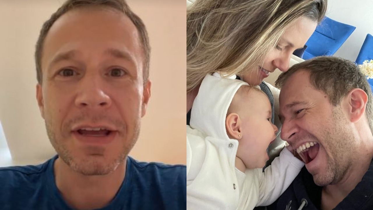 Após revelar doença de Lua, Tiago Leifert celebra diagnóstico precoce de câncer em filho de fã: ”Conseguimos”