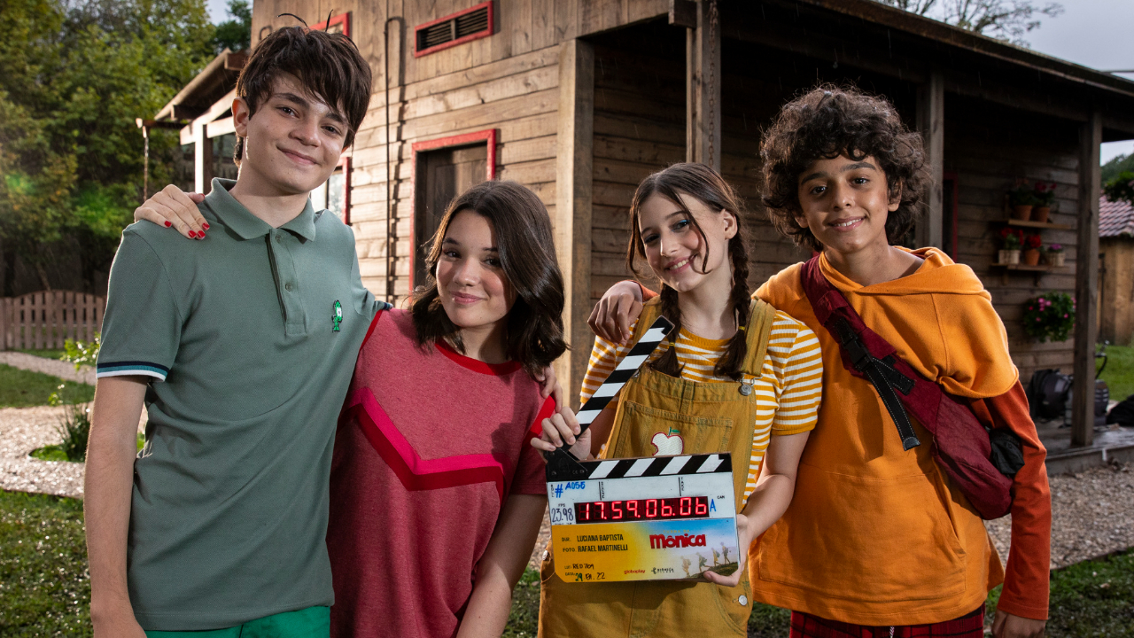 Globo divulga primeira imagem da série live-action da Turma da Mônica