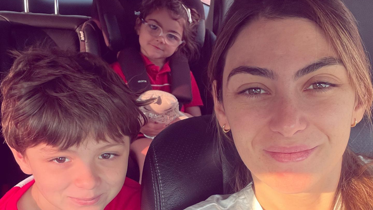 Mariana Uhlmann desabafa sobre briga entre os filhos mais velhos