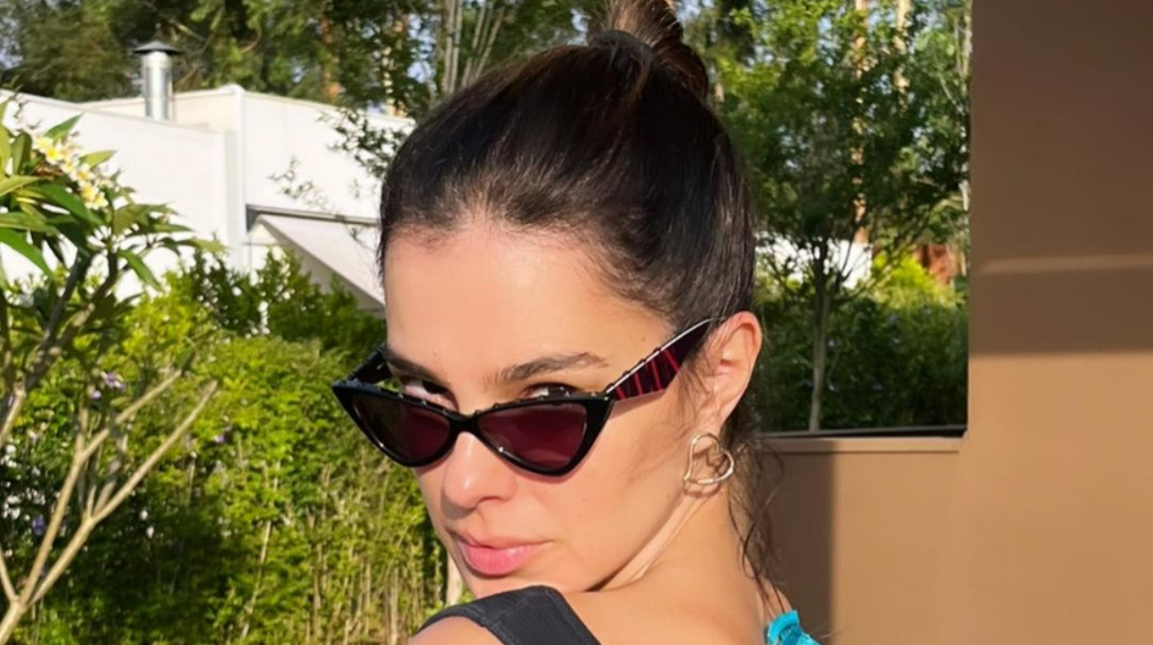 Vera Viel posta belo clique feito durante pôr do sol encantador e fãs elogiam: ”Maravilhosa”