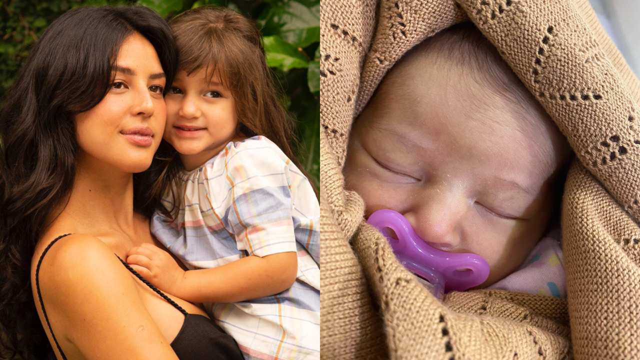 Yanna Lavigne mostra Madalena dando mamadeira enquanto faz carinho em Amélia e derrete a web