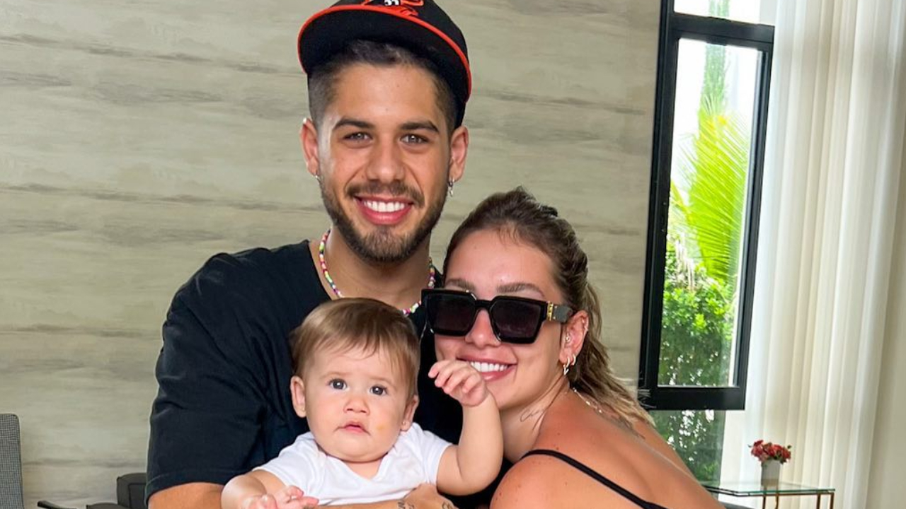 Zé Felipe divide cliques em família após cumprir agenda de shows: ”Matando a saudade”