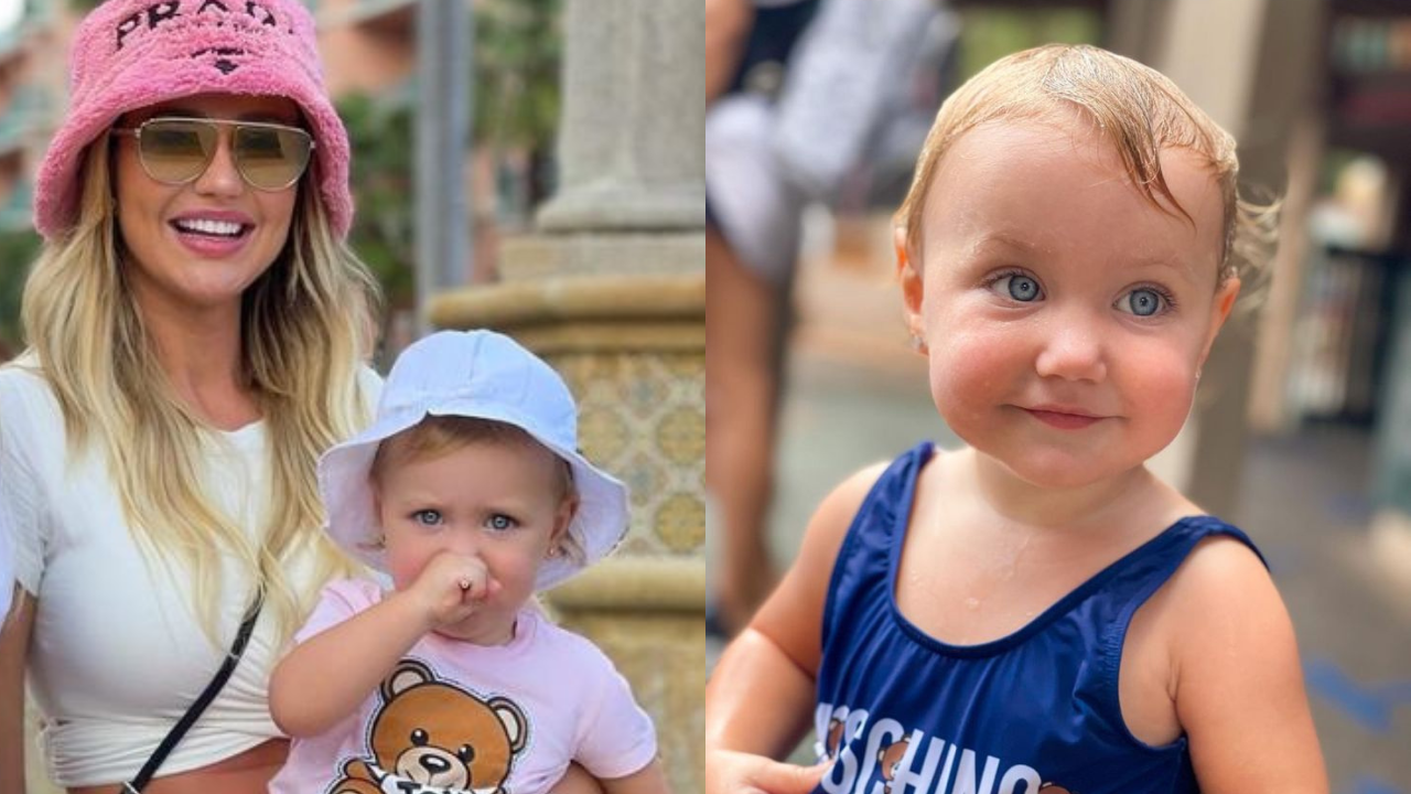 De férias na Flórida, Ana Paula Siebert encanta ao mostrar Vicky se divertindo em parque de água