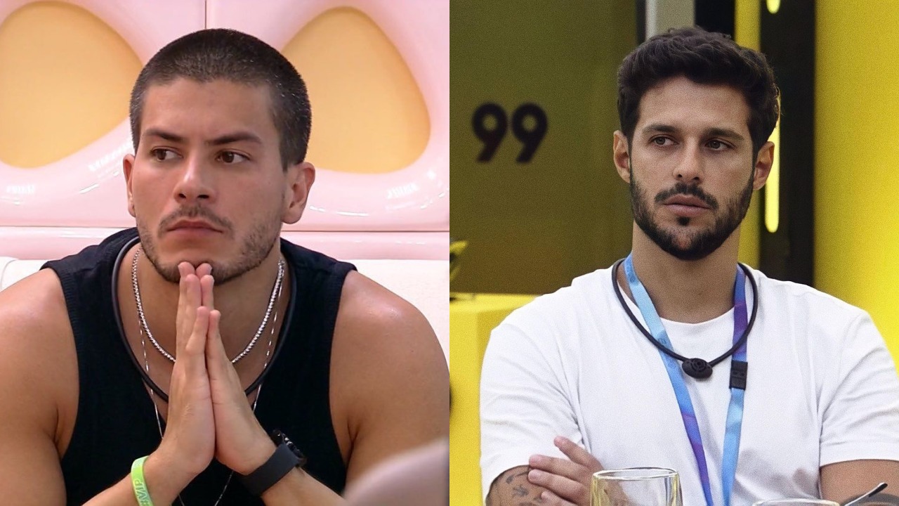 No Jogo da Discórdia, Arthur Aguiar e Rodrigo discutem: ”Não confiável”