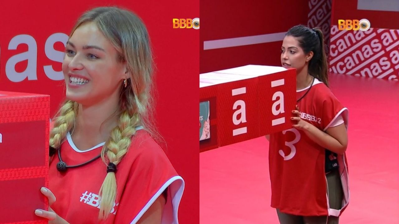 BBB 22: Bárbara e Laís ganham prova de resistência e estão imunes