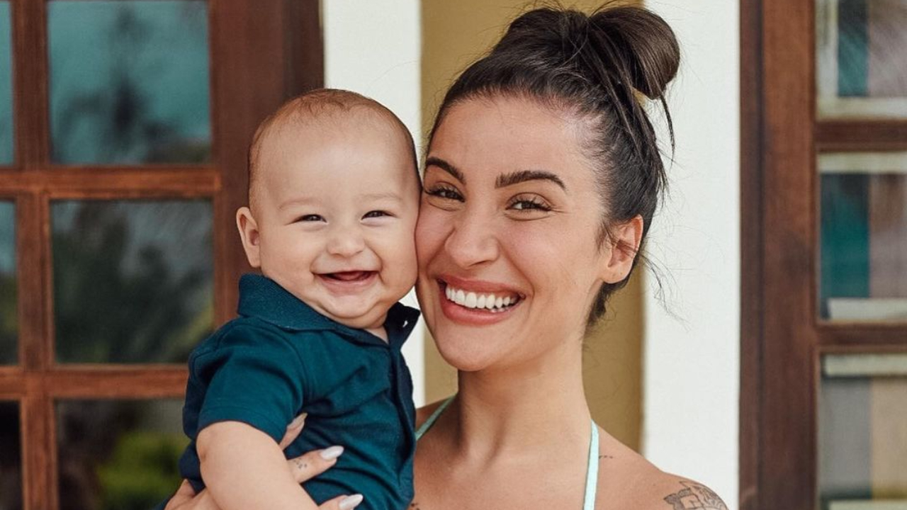 Bianca Andrade publica cliques matinais do filho, Cris, e encanta a web: ”O melhor bom dia”