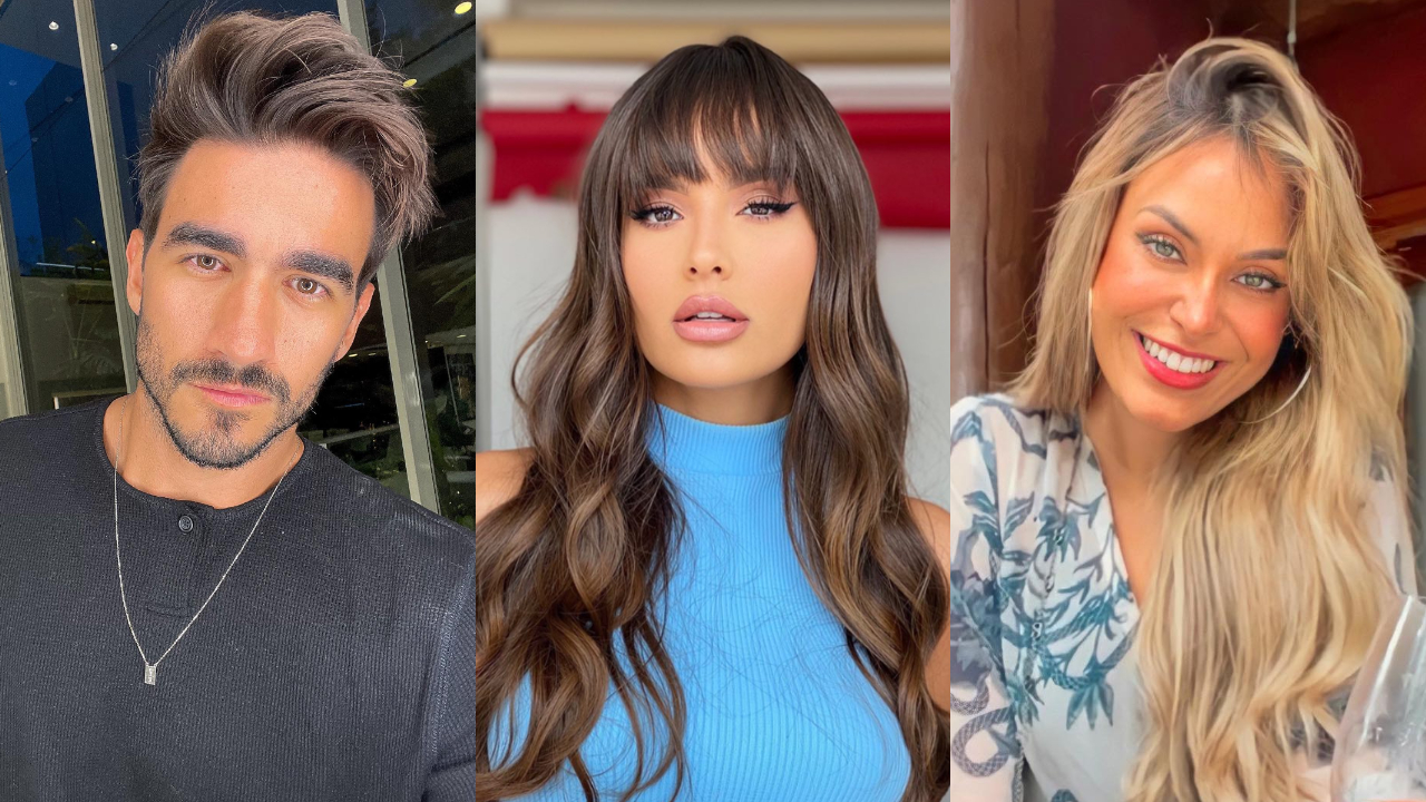 Guilherme Napolitano curte festa no Rio com Thaís Braz e Sarah Andrade: ”Tô um nojo”