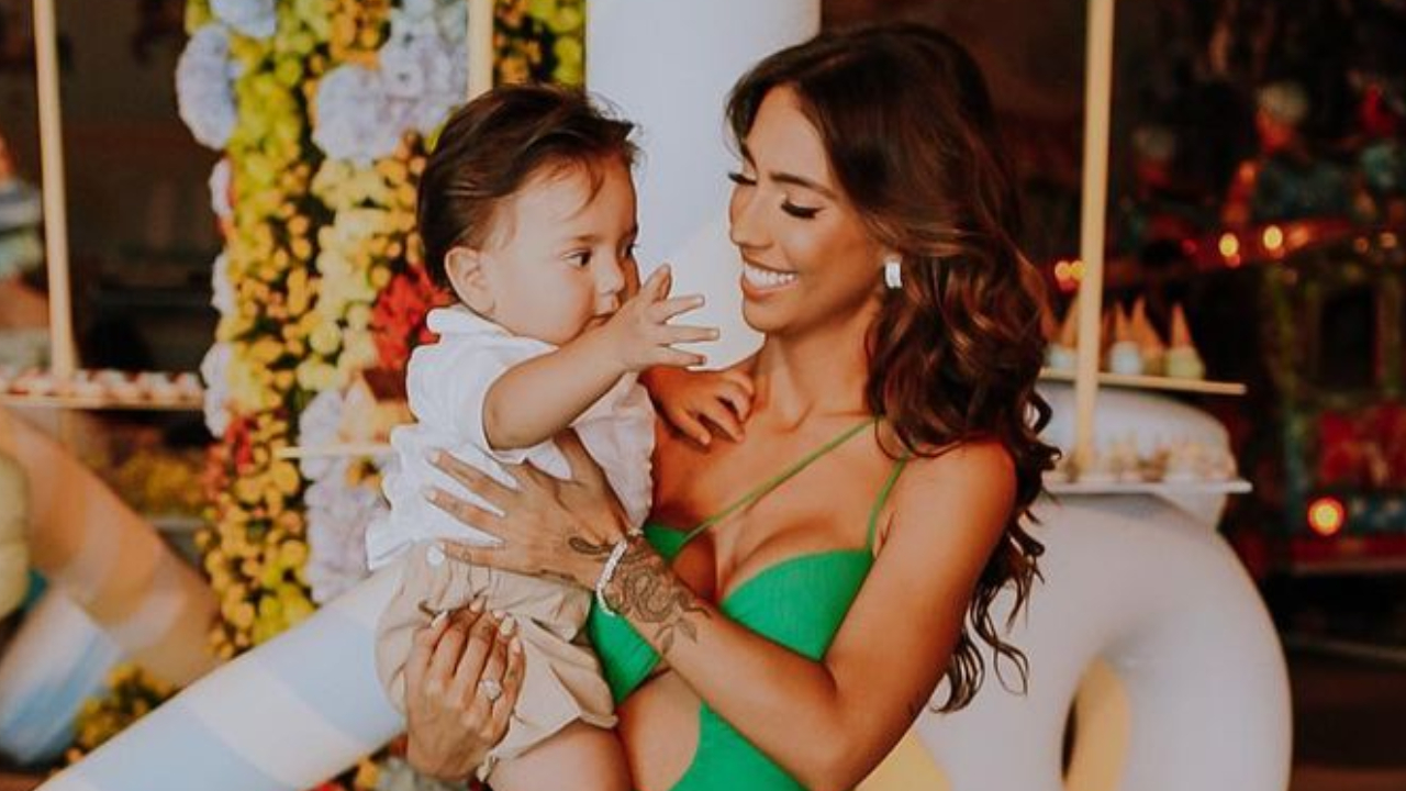 Gabi Brandt exibe detalhes da festa de um ano do filho caçula, Henri: ”Foi lindo”