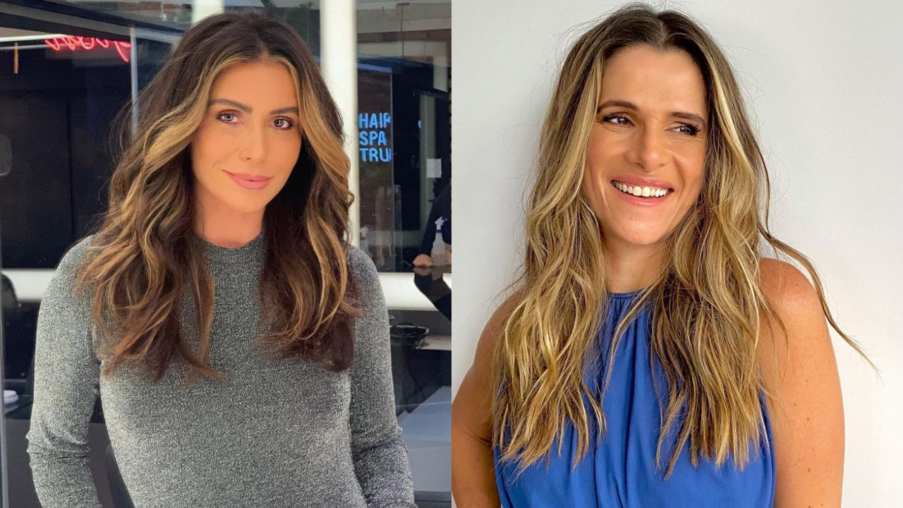 Em Noronha, Giovanna Antonelli e Ingrid Guimarães surgem de biquíni renovando o bronzeado juntas