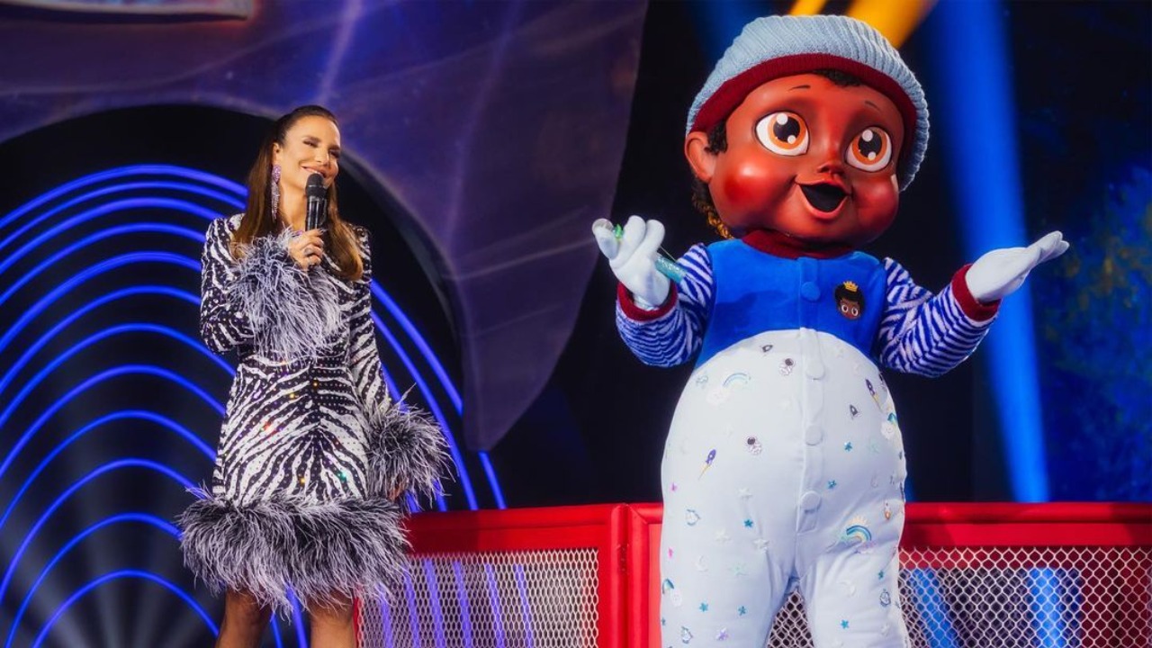 Ivete Sangalo manda recado para segundo eliminado do ‘The Masked Singer BR’: ”Bebê mais amado do Brasil”
