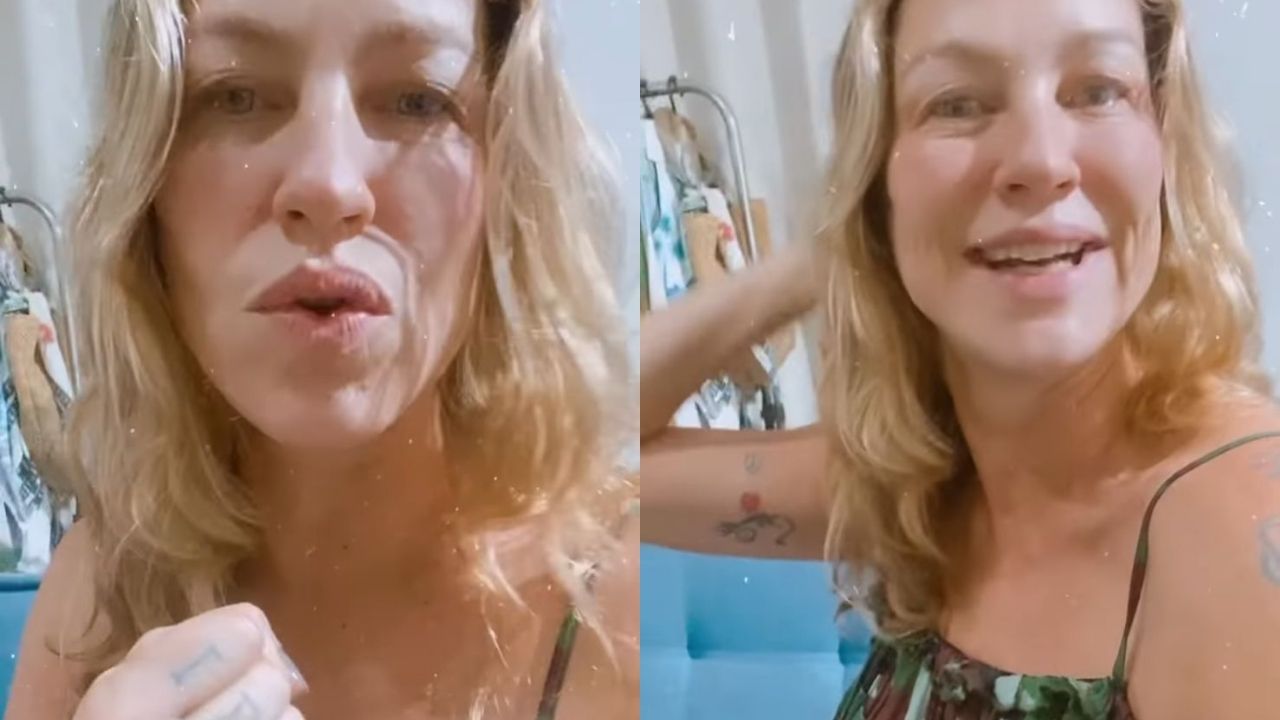 Luana Piovani comemora Pedro Scooby fora do paredão: “Que susto”