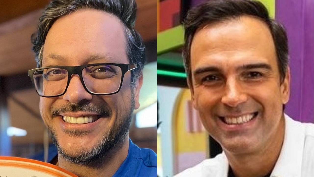 Após estreia do ‘BBB22’, Lucio Mauro Filho manda mensagem para Tadeu Schmidt: ”Sou fã”
