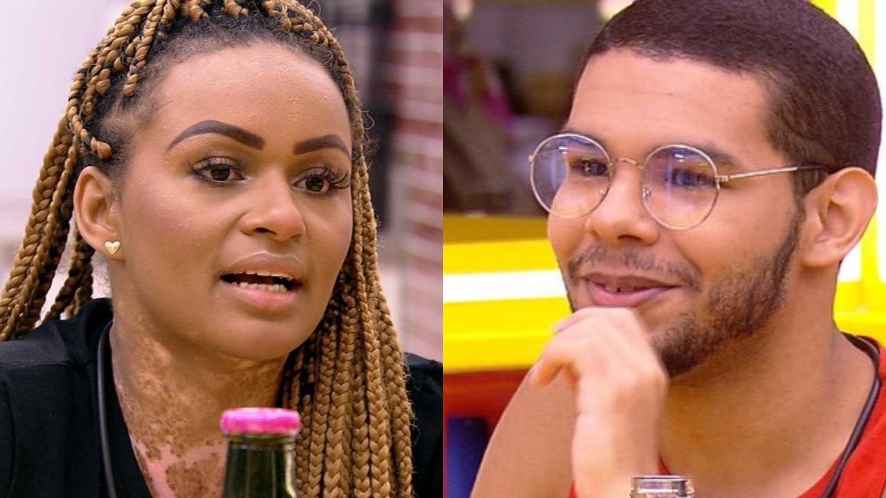 BBB22: Natália conversa com Vinícius e aconselha o brother: ”Precisa segurar a rédea”