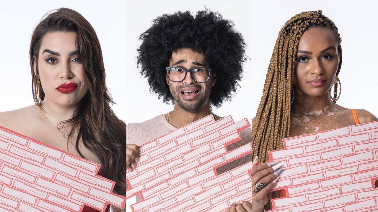 Paredão BBB22: Luciano, Naiara Azevedo e Natália foram os mais votados