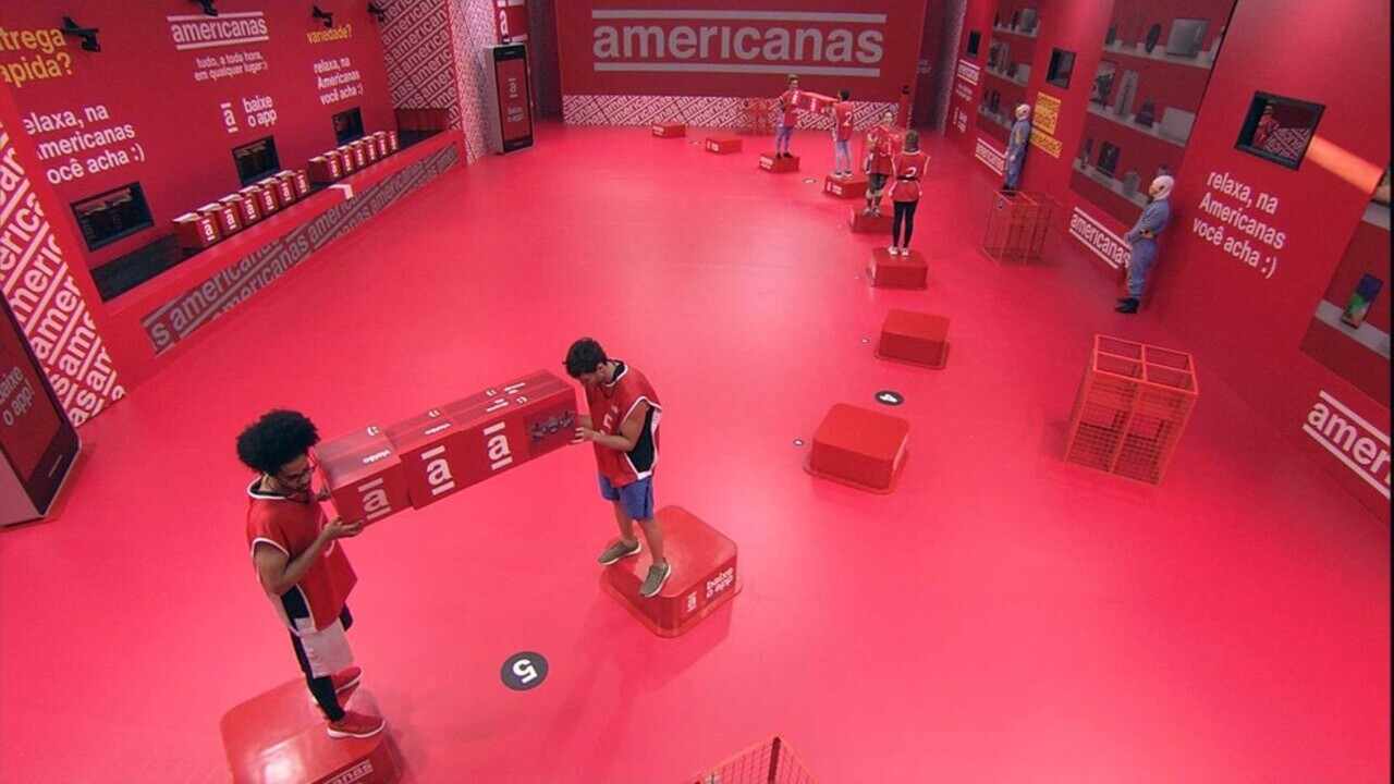 BBB22: Primeira prova de resistência é disputada pelo grupo Pipoca