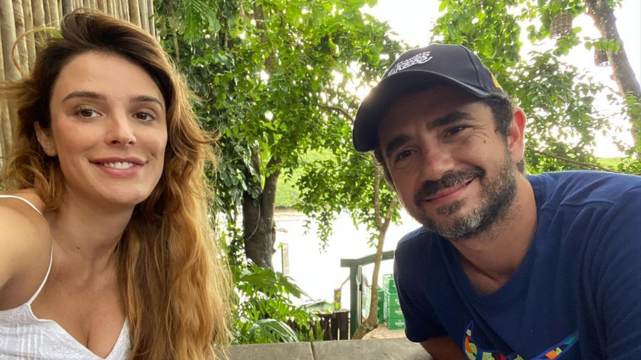 Rafa Brites faz declaração para Felipe Andreoli: ”Casal maneiro”