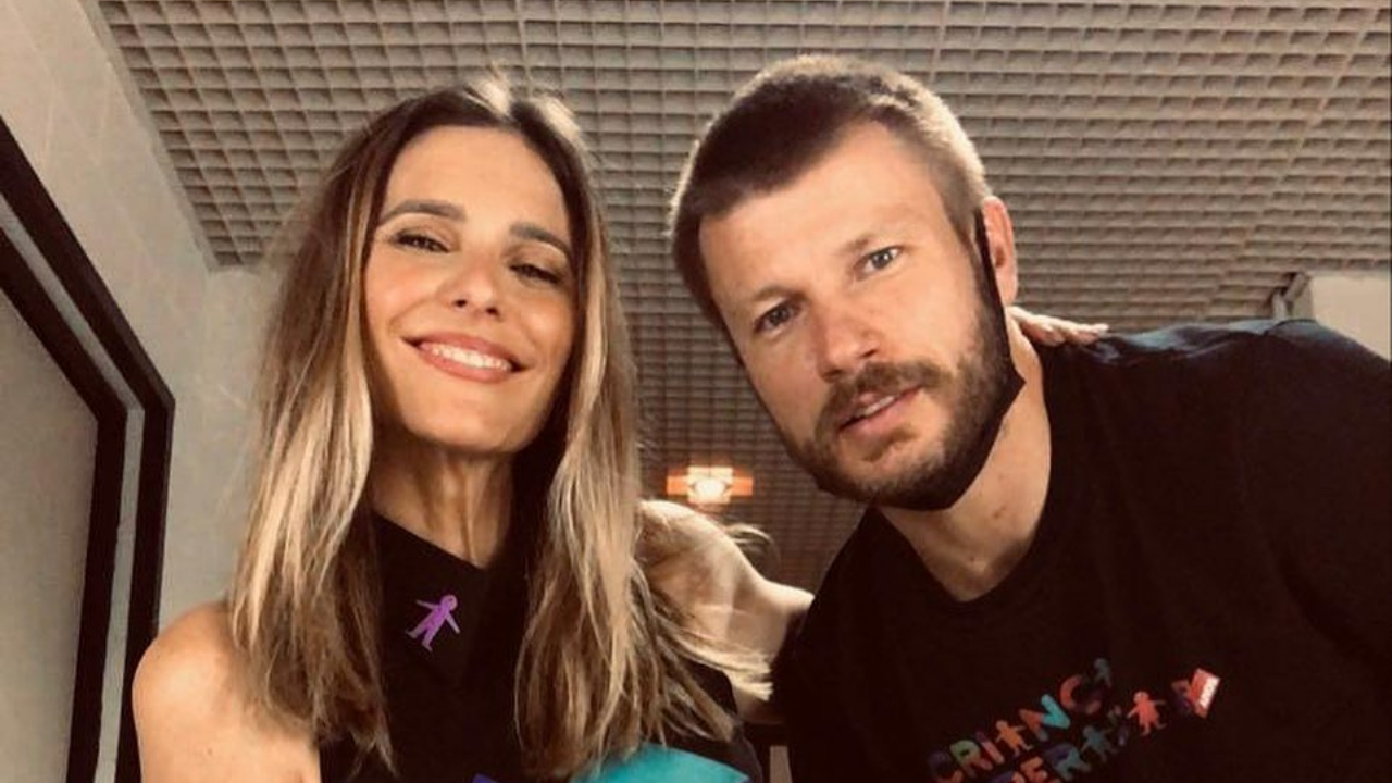 Rodrigo Hilbert encanta web ao exibir clique fofo de Fernanda Lima com a filha: ”Duas princesas!”
