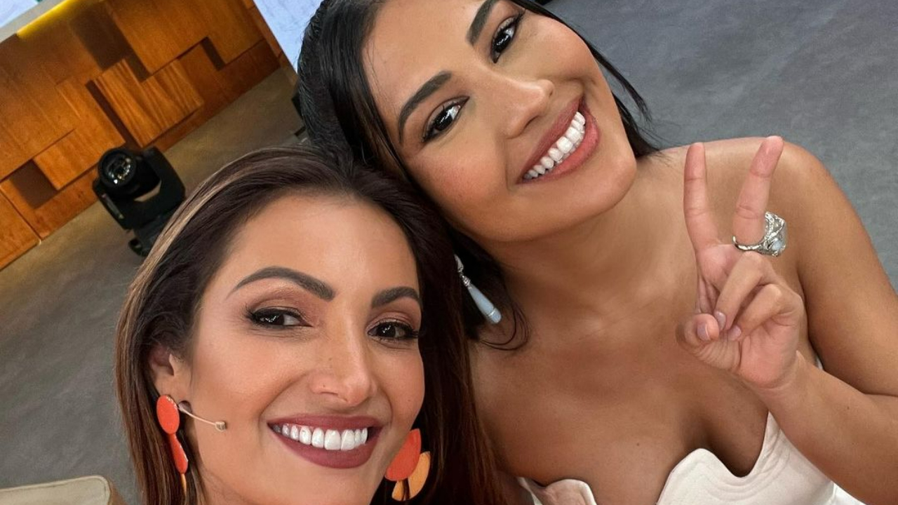 Thaynara OG e Patrícia Poeta exibem bastidores divertidos do ‘Encontro’: ”Foi lindo!”