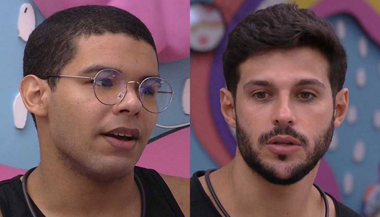 BBB22: Rodrigo solta o verbo e reclama que famoso não olha para ele
