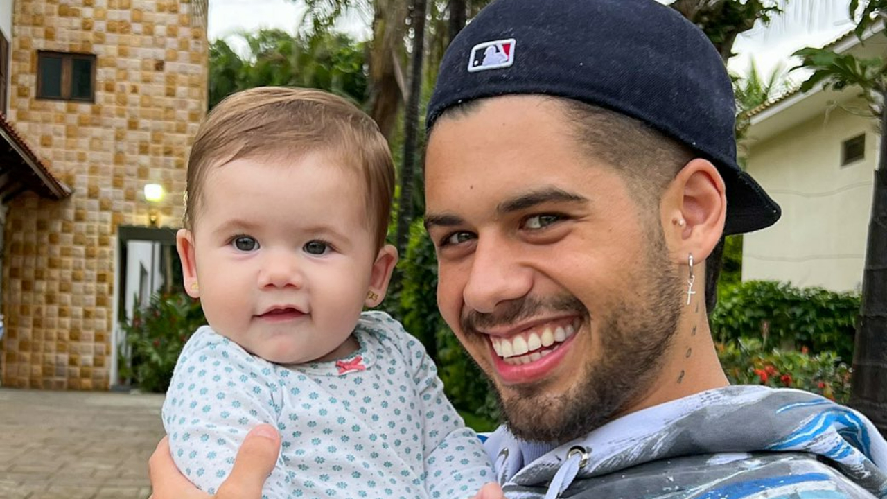 Zé Felipe deixa seus fãs babando ao exibir momento divertido ao lado de Maria Alice: ”Que fofos!”