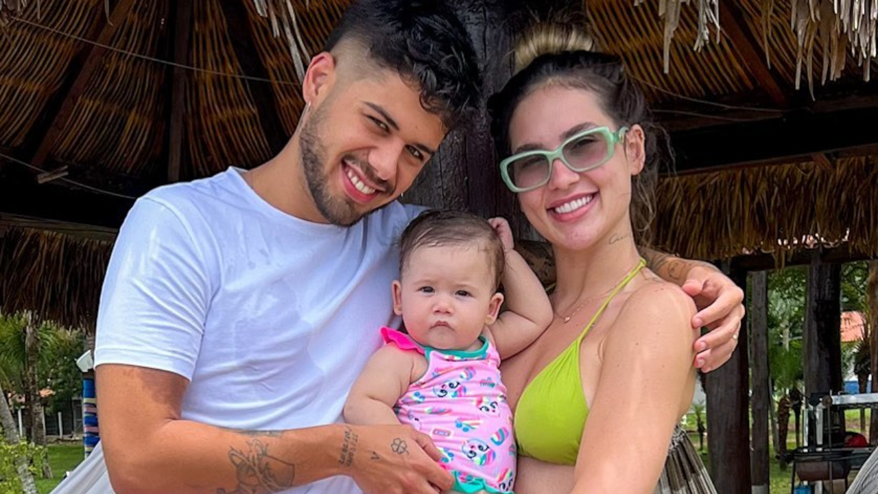 Virgínia Fonseca e Zé Felipe comemoram 8 meses de Maria Alice