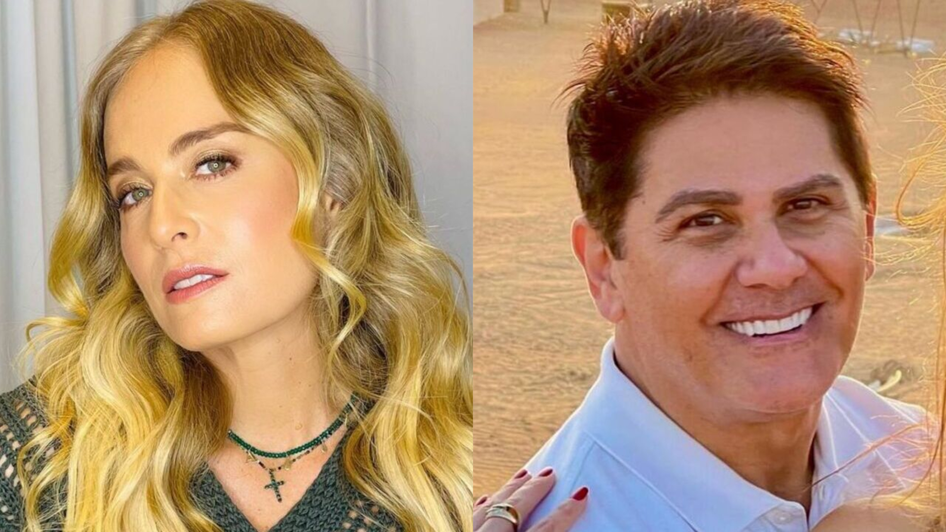 Angélica relembra namoro com César Filho: ”Perdi minha virgindade”