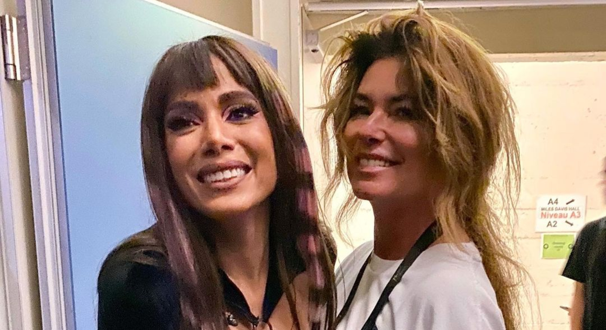Shania Twain rasga elogios após conhecer Anitta em show: ”Energia destemida e divertida”