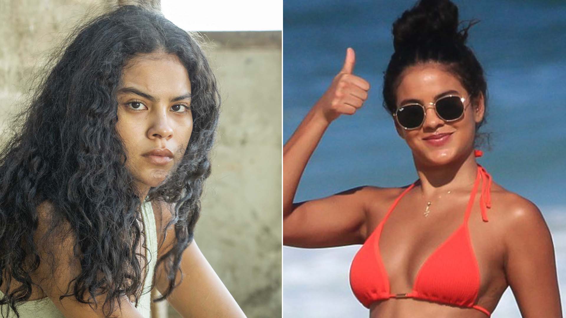 Bella Campos, a Muda de Pantanal, arrasa ao surgir de biquíni fio-dental