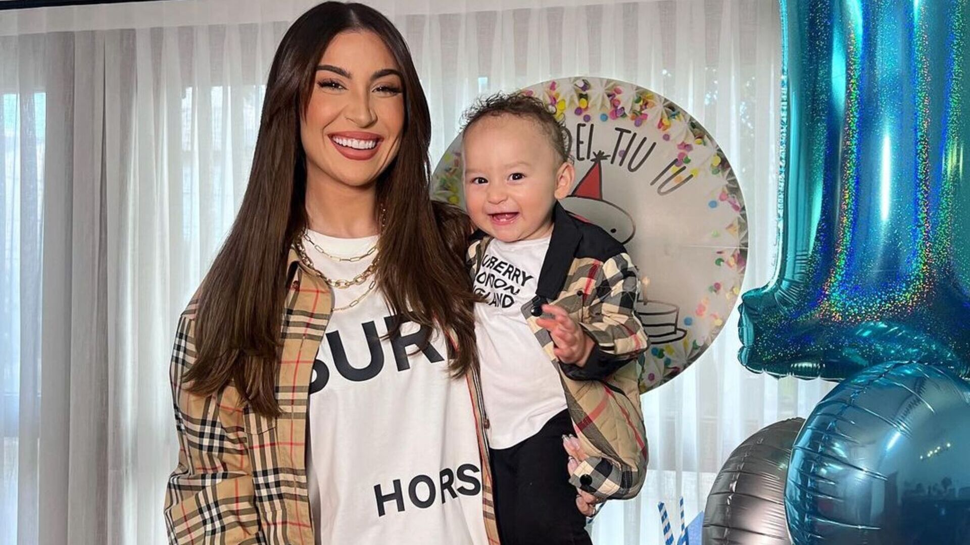 Bianca Andrade celebra primeiro ano do filho com mini festinha