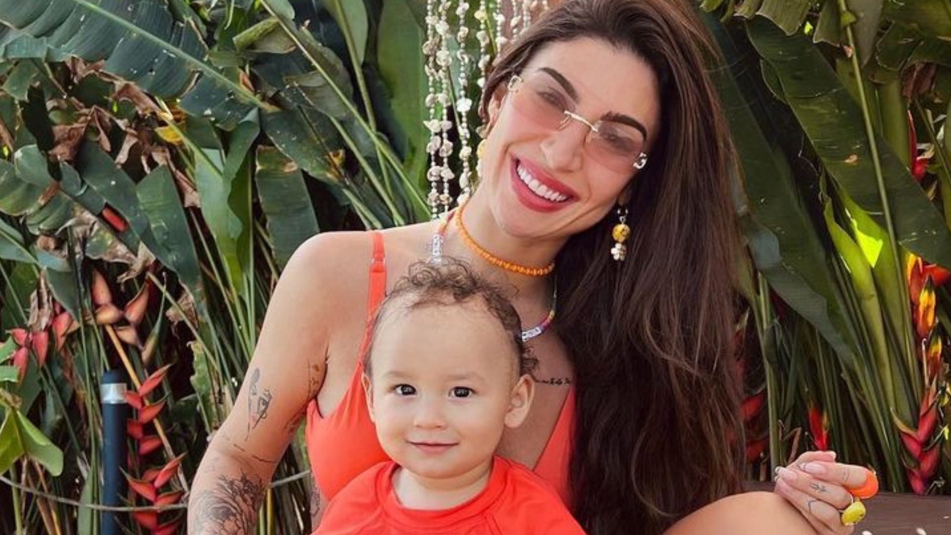 1 ano de Cris! Bianca Andrade mostra como está sendo o aniversário do filho e reflete: ”Renasci com você”