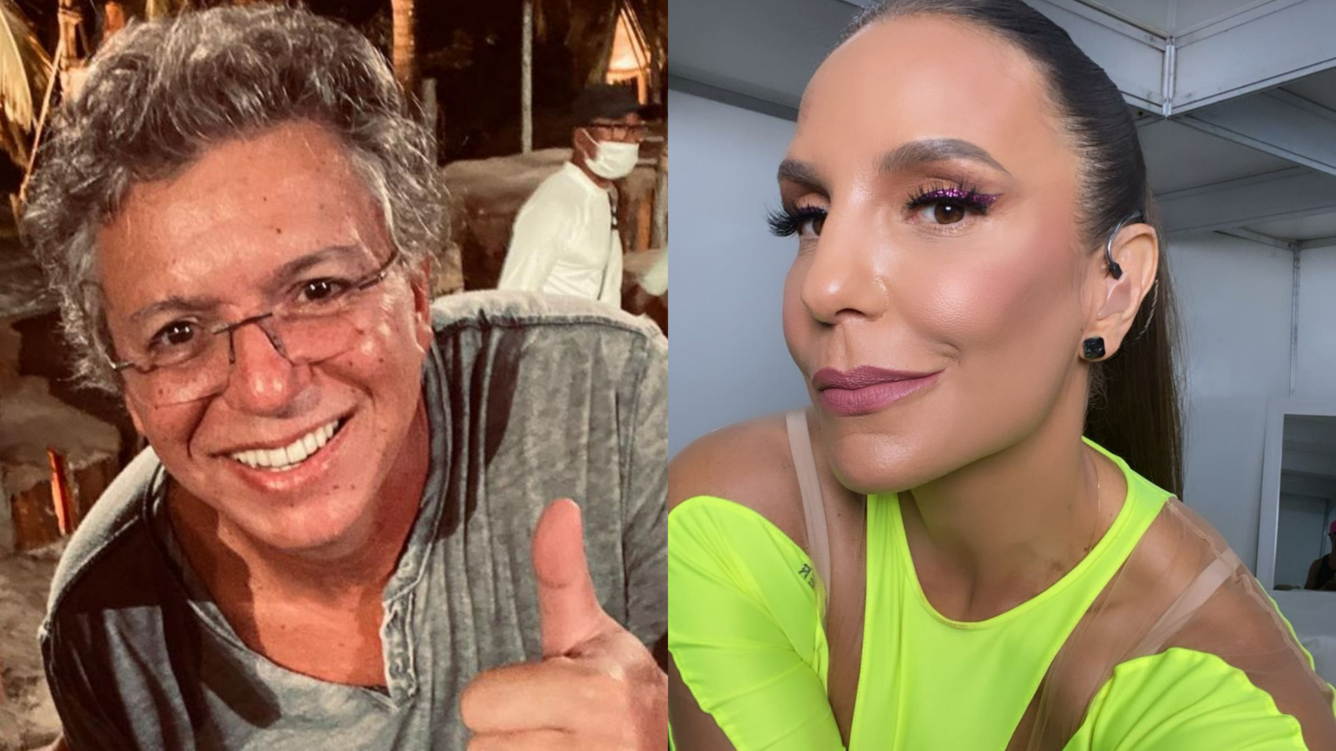 Boninho e Ivete Sangalo surgem juntos no primeiro dia de gravação do programa ‘Pipoca’